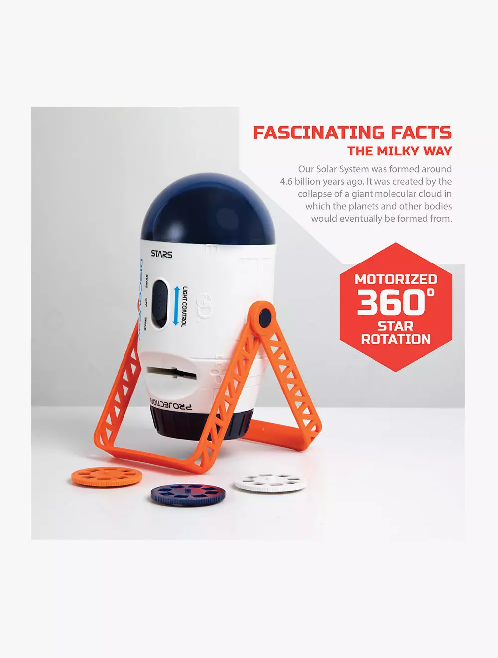 Discovery Mindblown Space and Planetarium Projector - DCN1423000801 - Multicolor