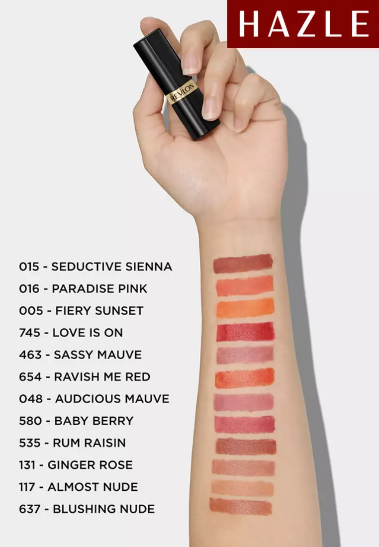 Super Lustrous Lipstick 580 Baby Berry Woman 4.2 gr