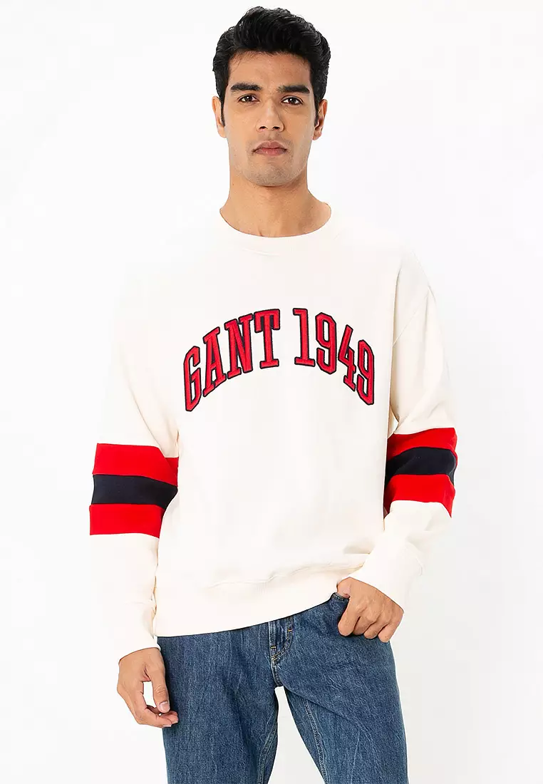 Colorblock Sleeves Sweatshirt