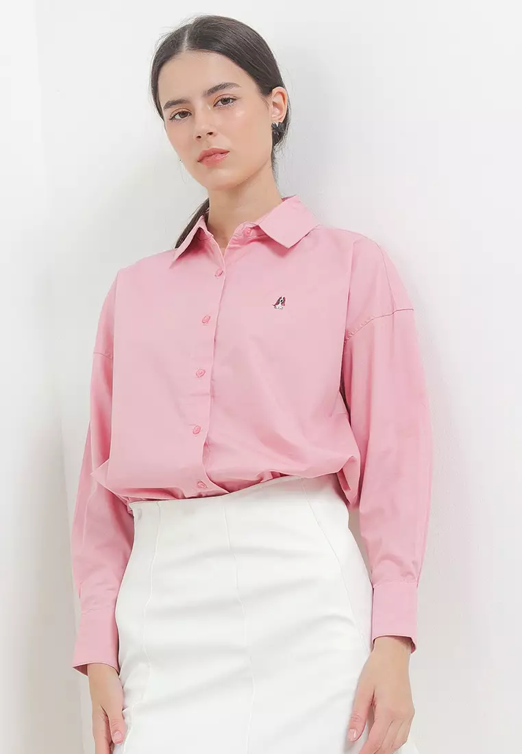 Letitia Solid Oversized Shirt