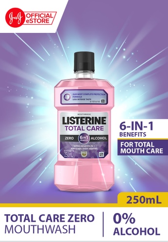 Buy Listerine Listerine Mouthwash Total Care Zero Anti Bacterial 250ml 2021 Online Zalora Singapore