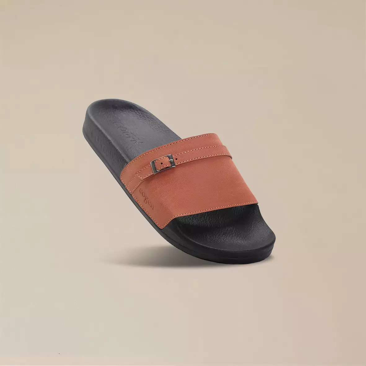 Cogen Sandal Slide Wanita Bym Series - Orange
