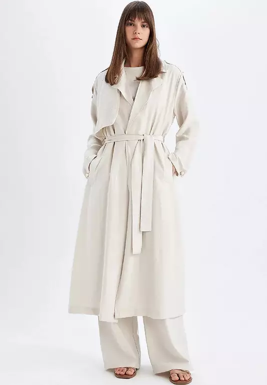 Longline Trench Coat