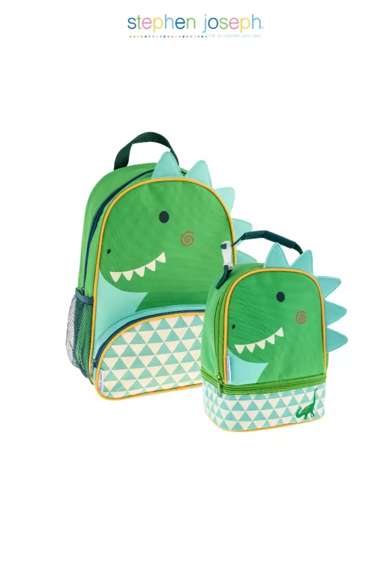 Buy Stephen Joseph Sidekick Backpack with Lunch Bag for Kids Dino