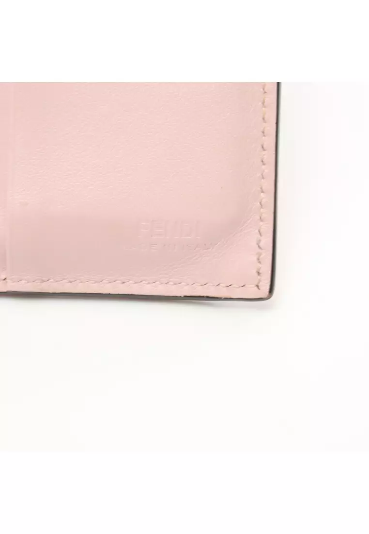 Fendi Face Border Bi-Fold Wallet