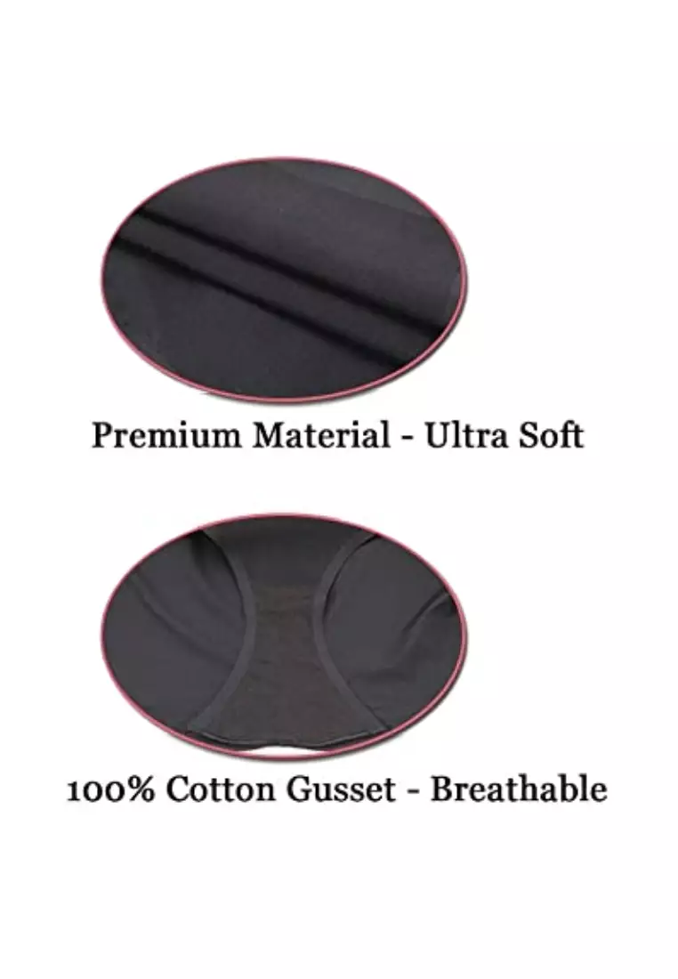 Premium Daelyn High-Waisted Girdle Panties in Nude Shapewear Compression