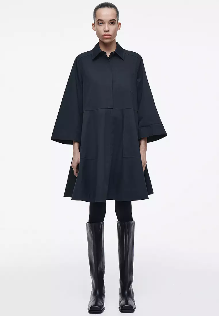 Buy COS Cotton Utility Shirt Dress 2025 Online ZALORA | tasweeq.om Fashion  Store