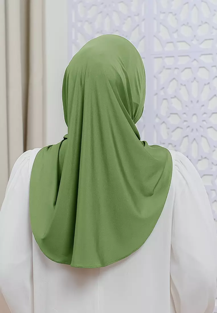 HIJAB INSTAN LUNA - COOL GREEN