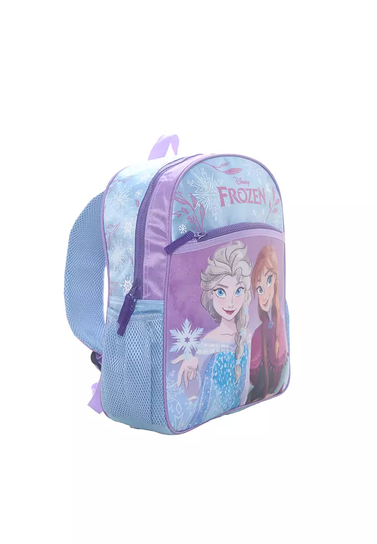 Tas Anak Ransel Besar Disney Frozen 39x30 cm Biru Ungu