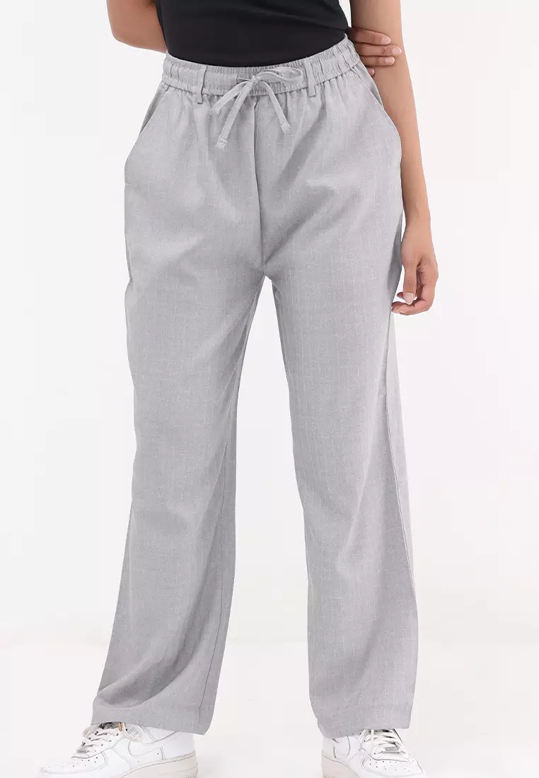 Buy No Apologies Colored Long Pants Wide Leg Ladies 2025 Online