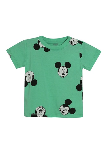 FOX Kids & Baby green Green Short Sleeves Disney T-shirt D0A29KA3A43E67GS_1