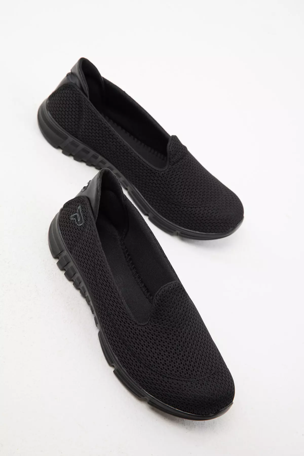 Black-Black Women's Sneakers 18113