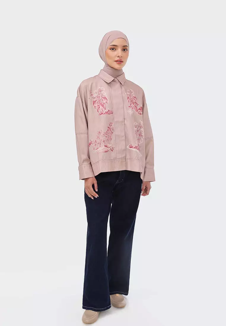 Ria Miranda Almond Galilea Jacket