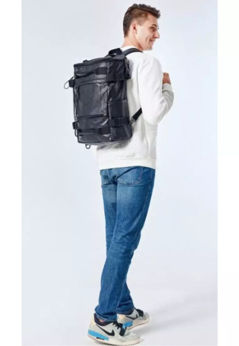 Jared Black Ransel Travel Backpack