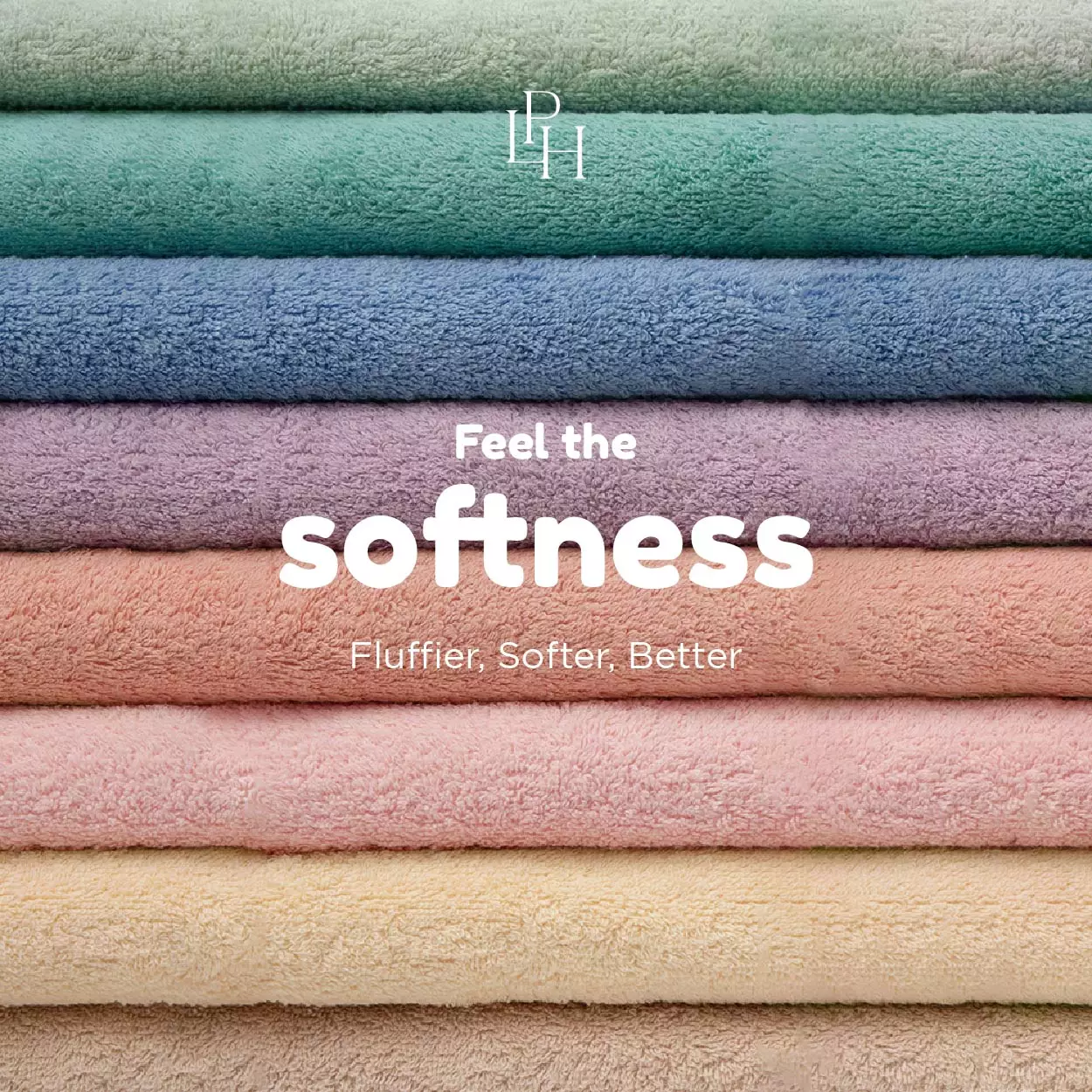 Little Palmerhaus - Kottn Towel 1.0 (Handuk Bayi & Anak) Tiramisu