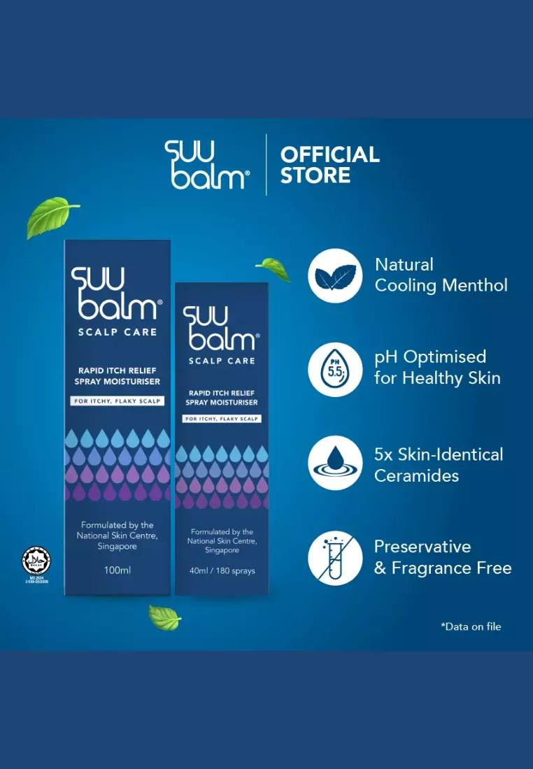 Rapid Itch Relief Scalp Spray Moisturiser 40 ML