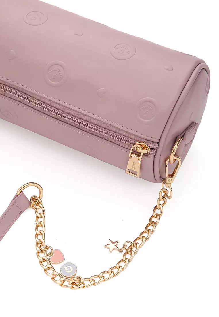 GYKACO KYUTO Lilac - Tas Wanita Sling Bag - Fashion Top Handle Bag (Import)