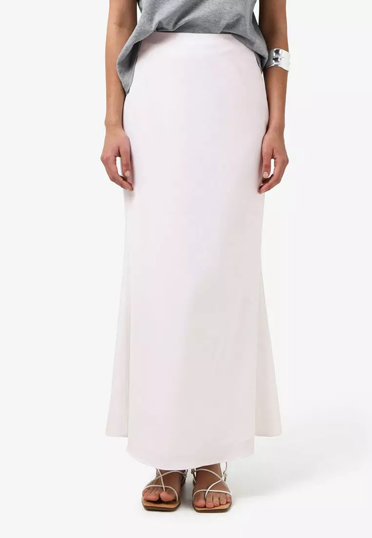 Leigh Satin Maxi Skirt