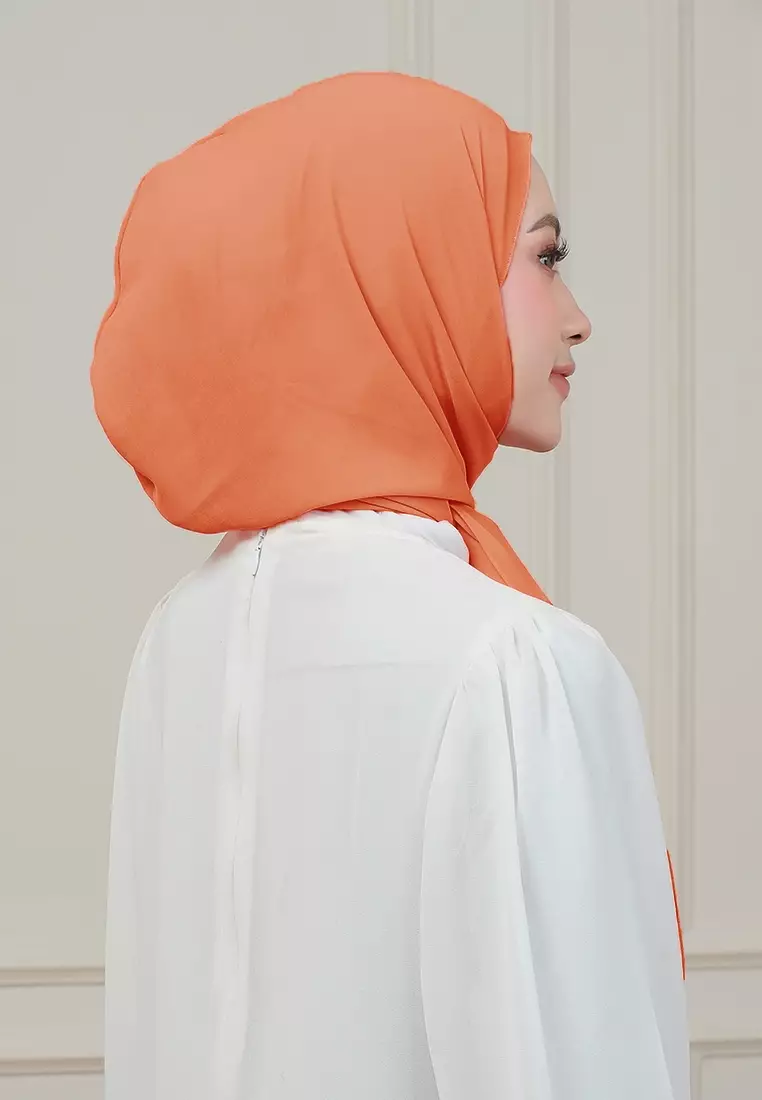 HIJAB INSTAN MAGNET SYIFA - ORANGE