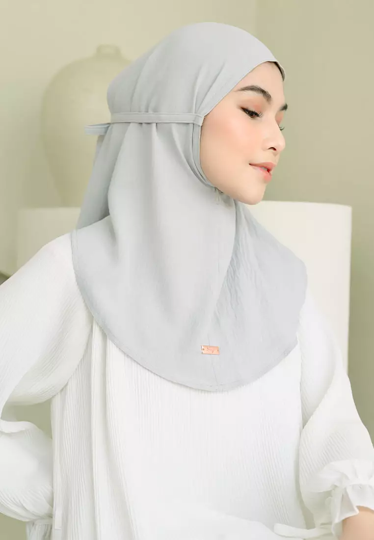 Lozy Hijab - Nayya Instan Light Grey