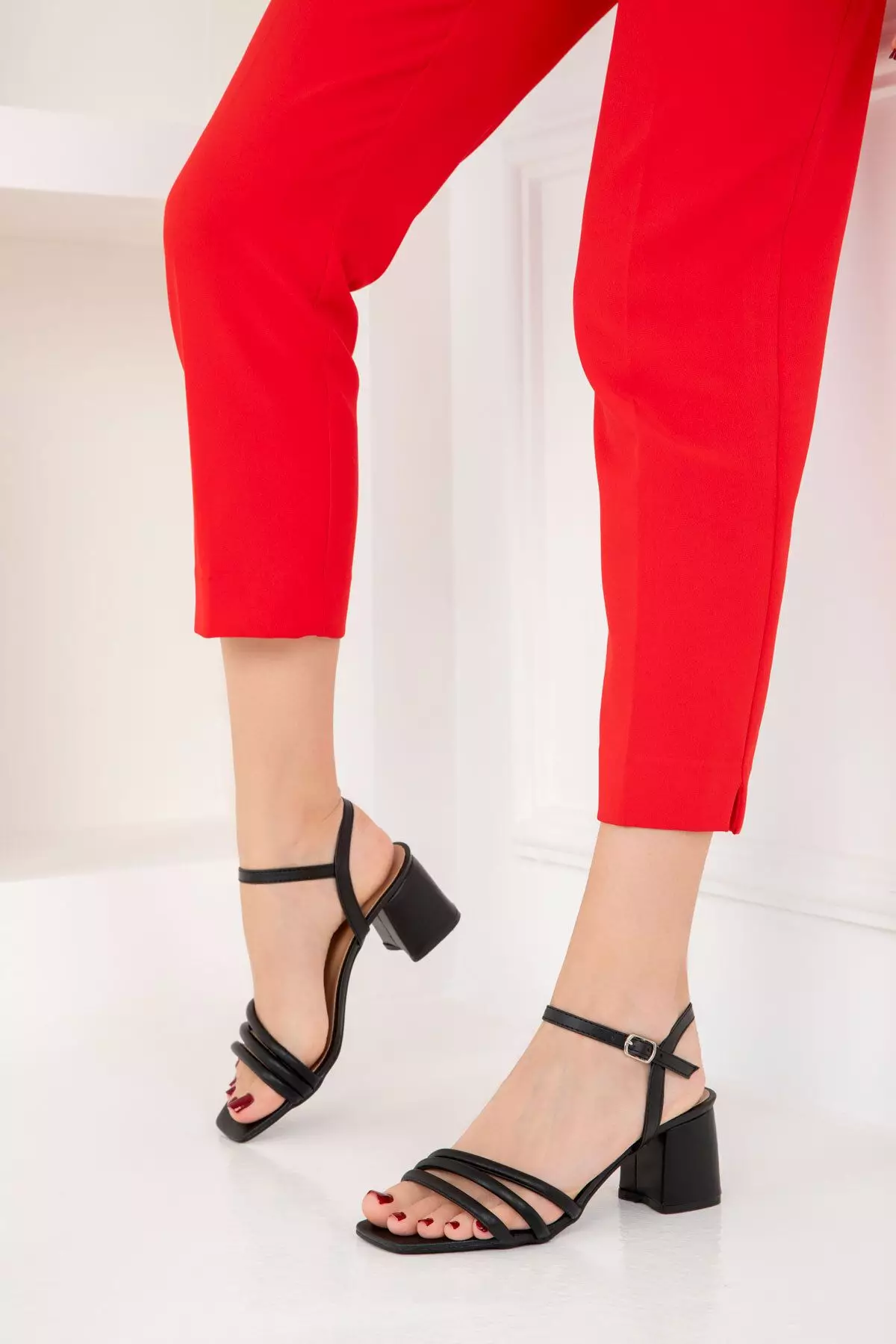 Classic Strappy Heels