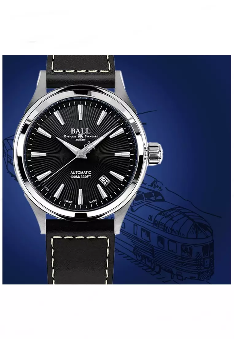 FIREMAN VICTORY AUTOMATIC MEN WATCH 40mm (BAL-NM2098C-LF6J-BK)