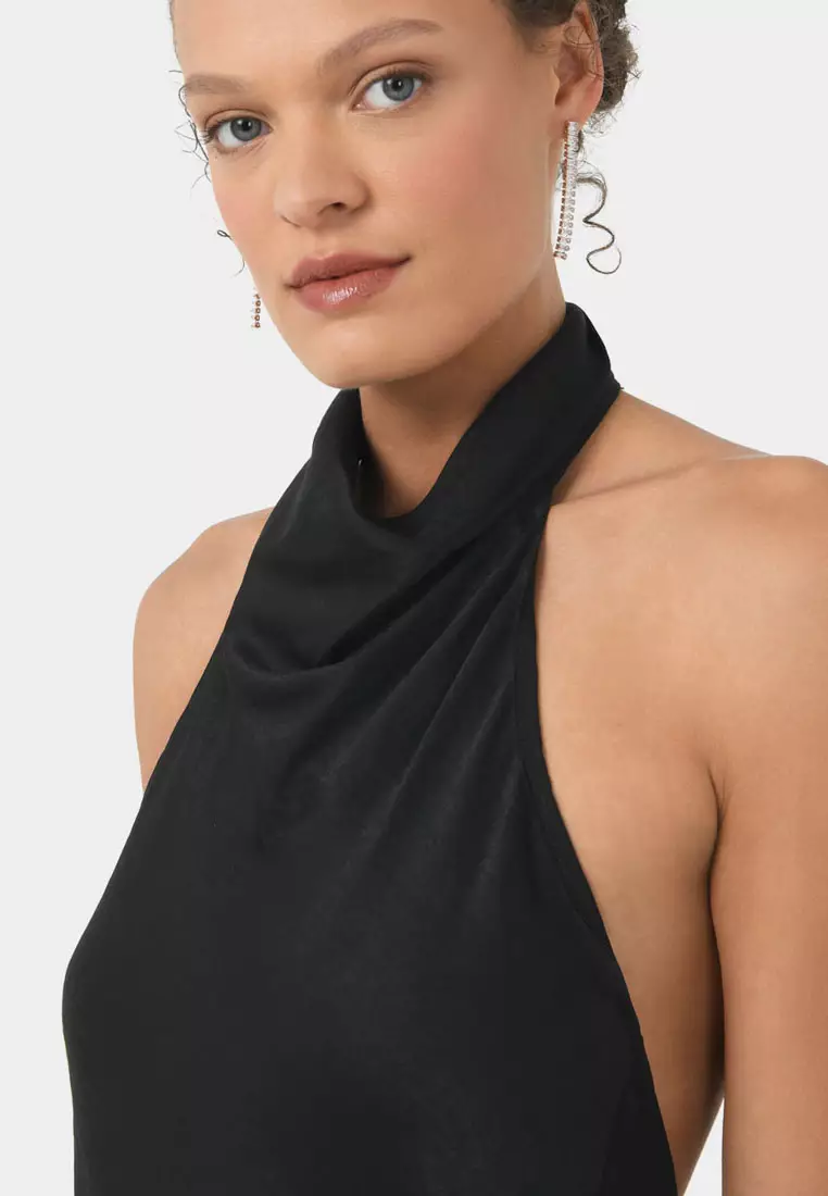 Sydney Backless Draped Dress