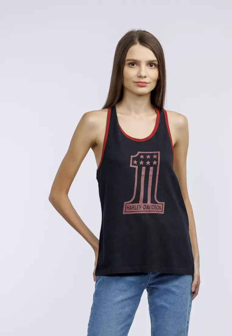 Harley-Davidson National Anthem Twist Back Tank