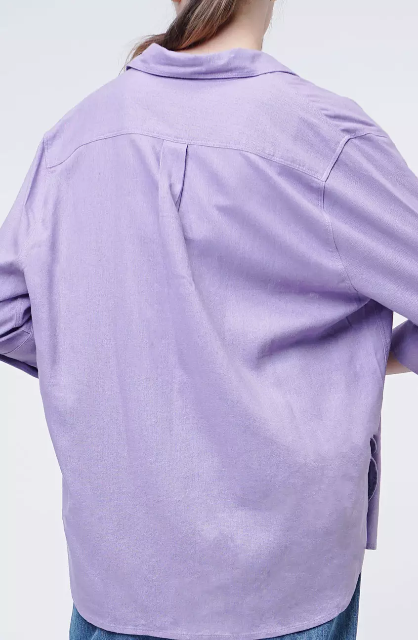 Kemeja Wanita Ariella Lilac