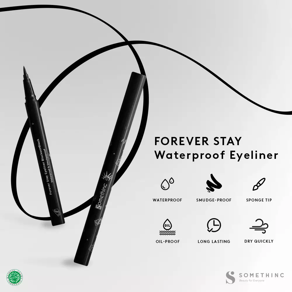 SOMETHINC FOREVER STAY Waterproof Liquid Eyeliner