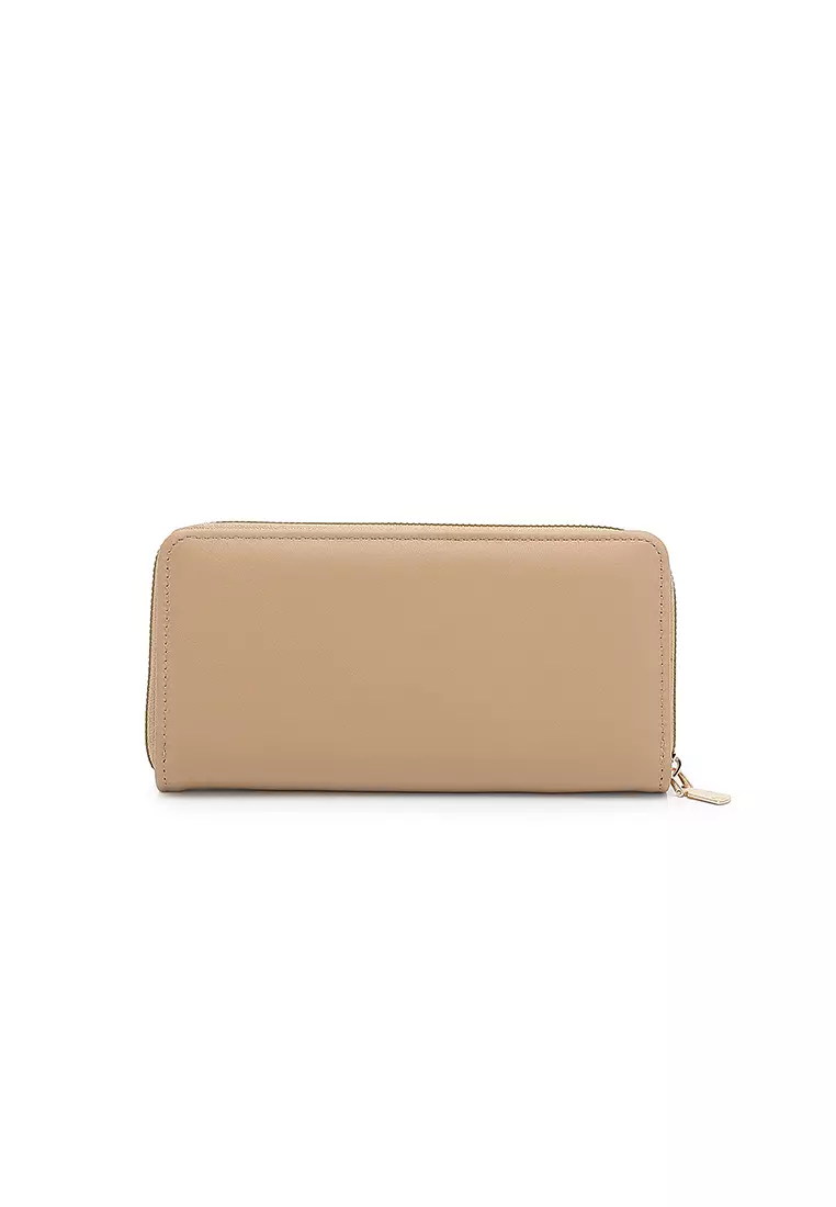 Women's Long Wallet / Purse - Khaki