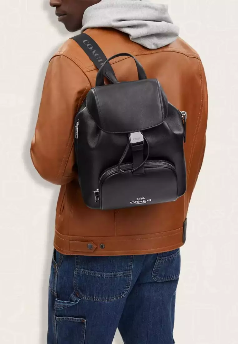 Coach Pace Large Backpack Black