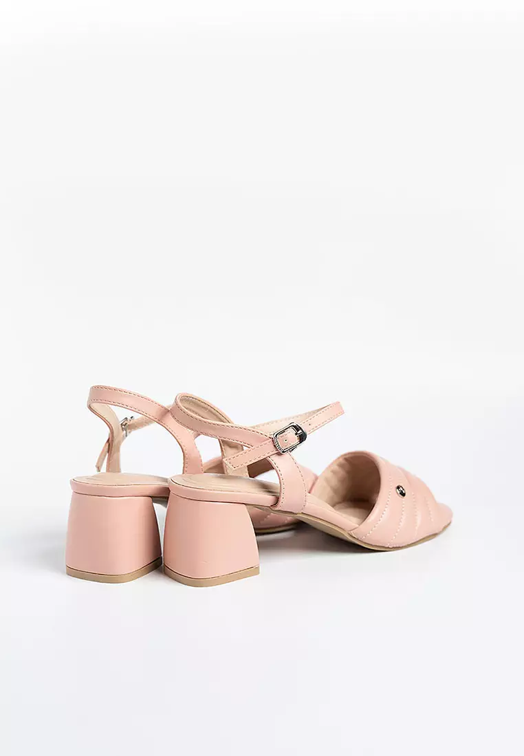 Phily Quilted Sandal Heels
