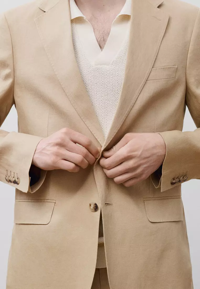 Slim-Fit Suit Jacket