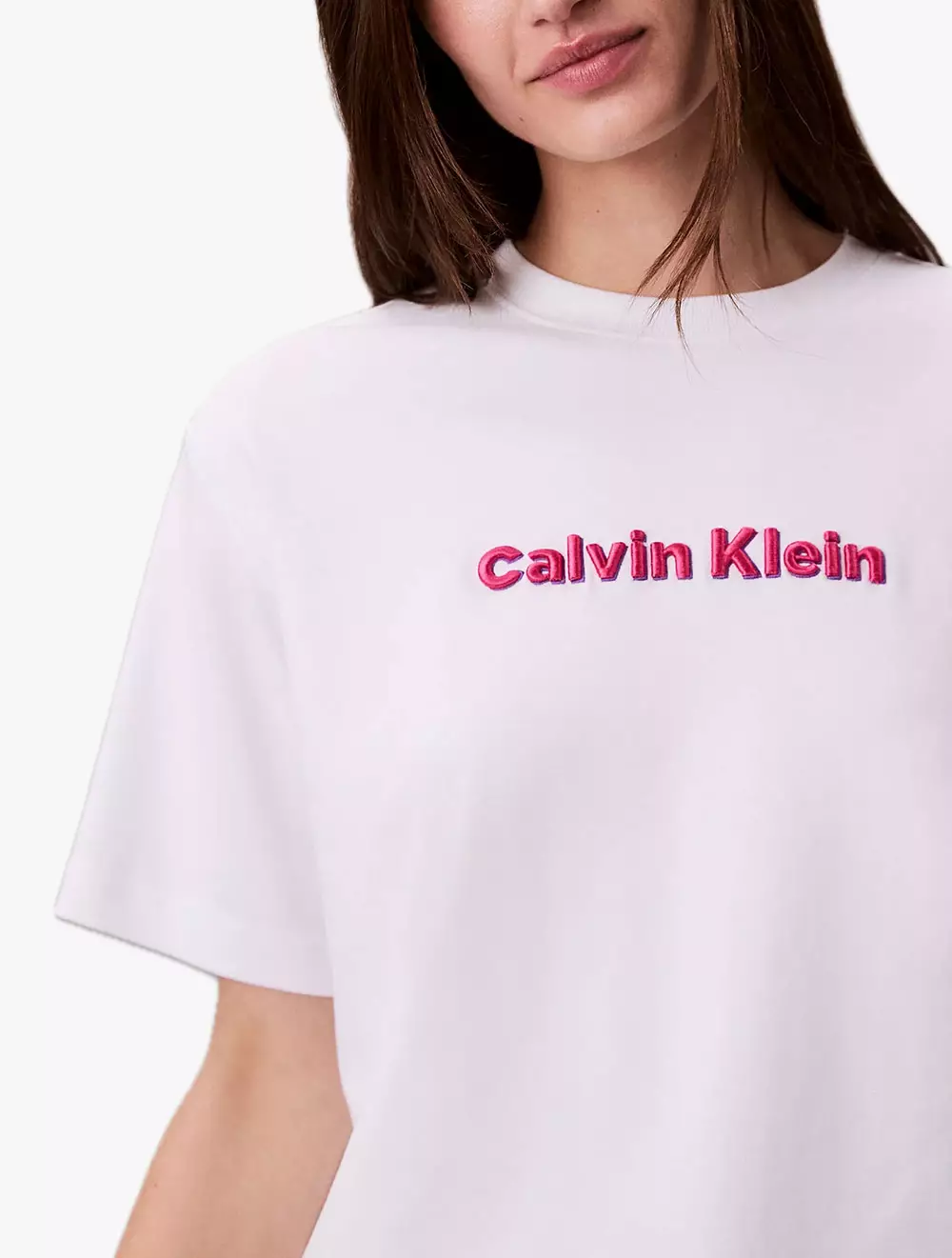 Calvin Klein - Embroidered Logo Graphic Classic T-Shirt