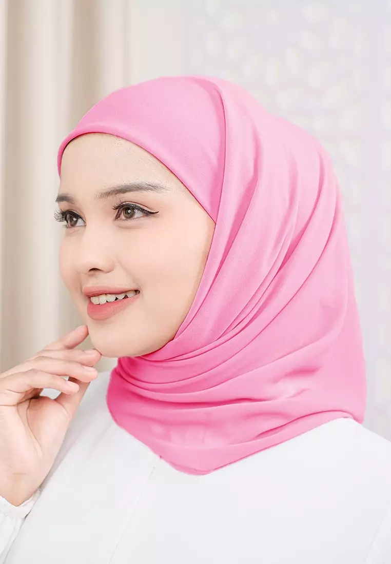 HIJAB INSTAN ALINE - BANDUNG PINK