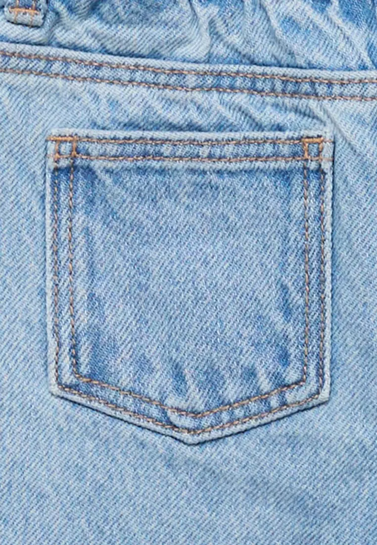 Cotton Culotte Jeans