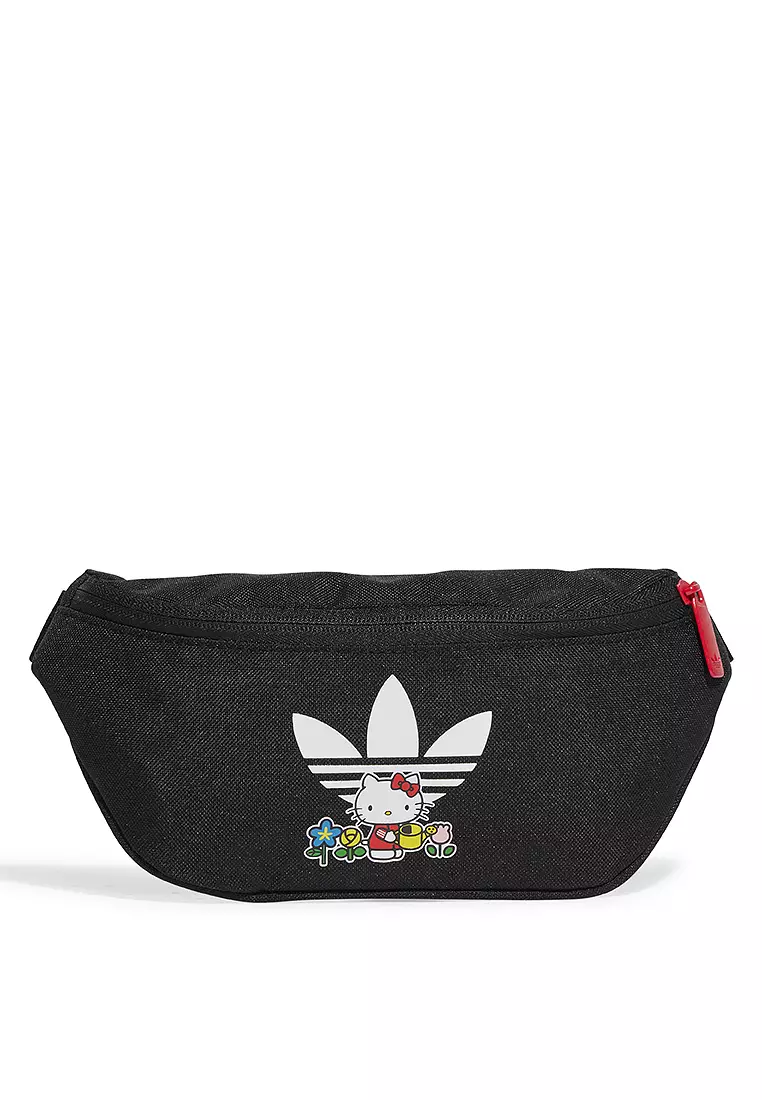 Adidas original fanny pack cheap black