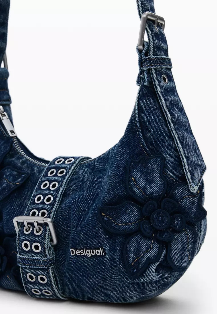 Blue Denim Handbag