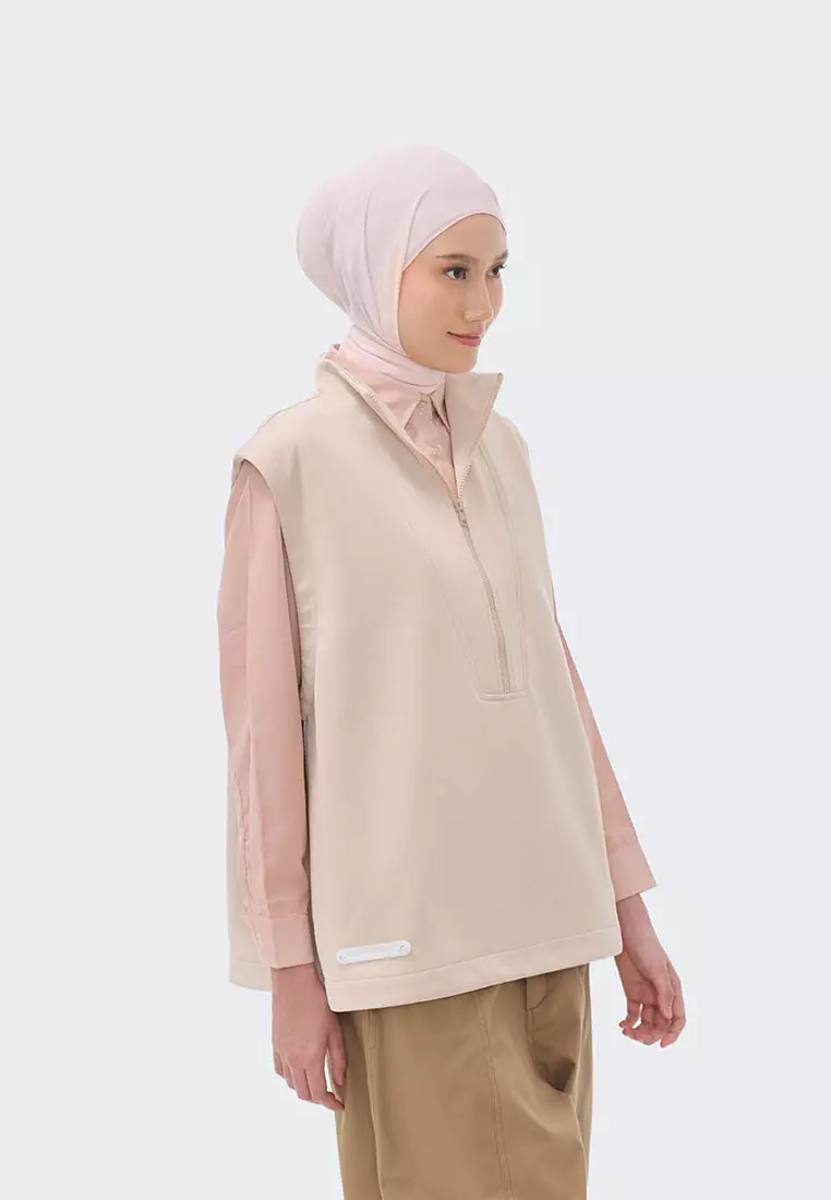 Ria Miranda Beige Odem Vest