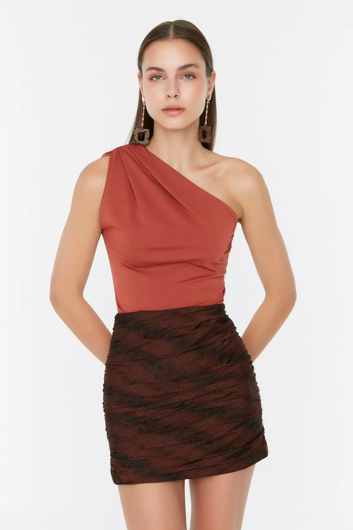 Asymmetrical Bodysuit