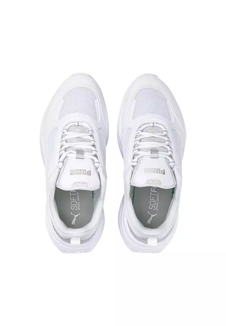 Buy PUMA [NEW] PUMA Cassia Distressed Sneakers Women (White) 2025