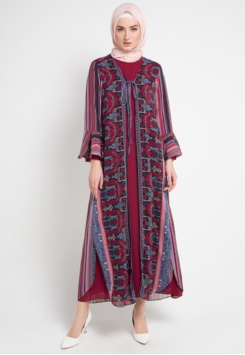 Jual Kamilaa by Itang Yunasz Gamis  Outer Etnik  Original 