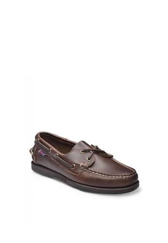 Sebago brown Docksides Men's Shoes 13E01SH1A0C25EGS_1