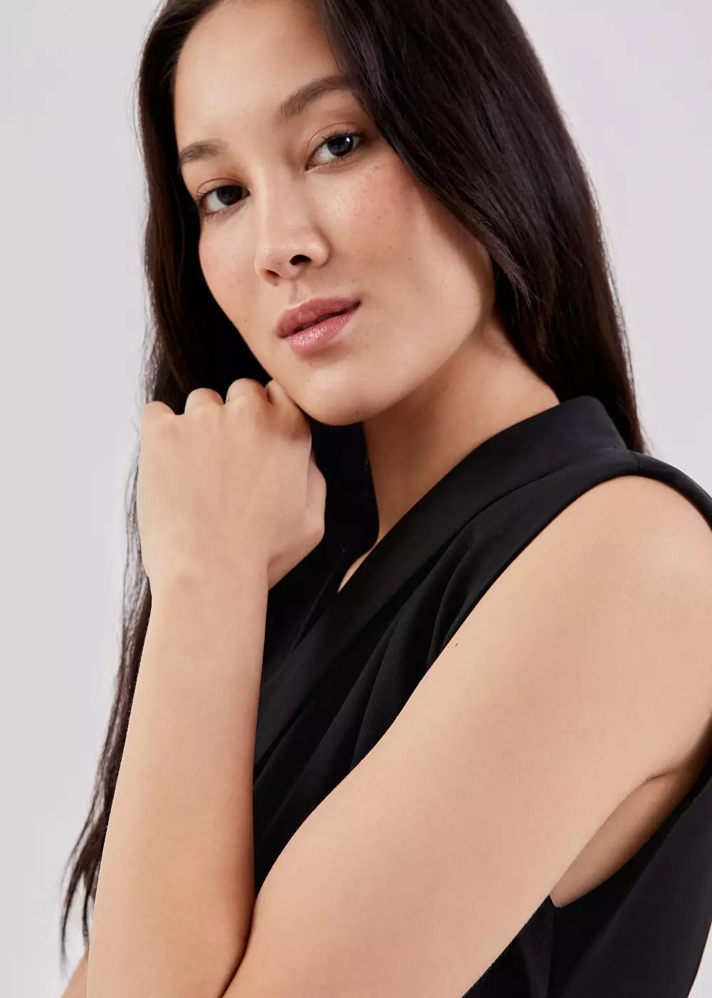 Jual Love, Bonito Serita Shoulder Padded Shift Dress Original 2024