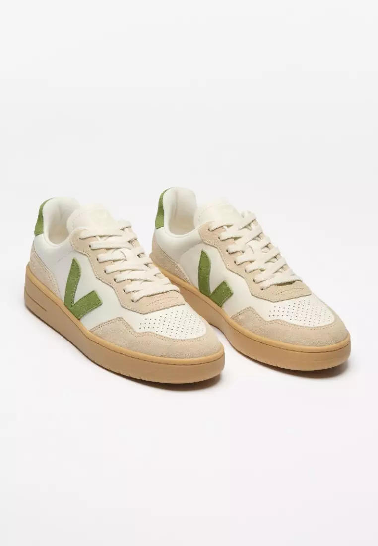 V-90 Leather Pure Kiwi Almond Natural Sneakers