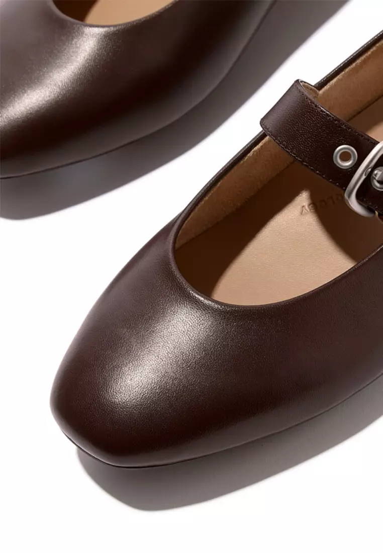 Delicato Soft Leather Mary Janes