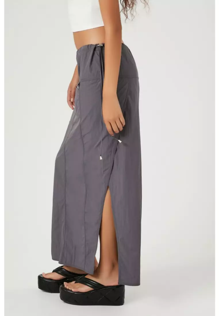 Buy FOREVER 21 M Slit Cargo Maxi Skirt 2024 Online ZALORA