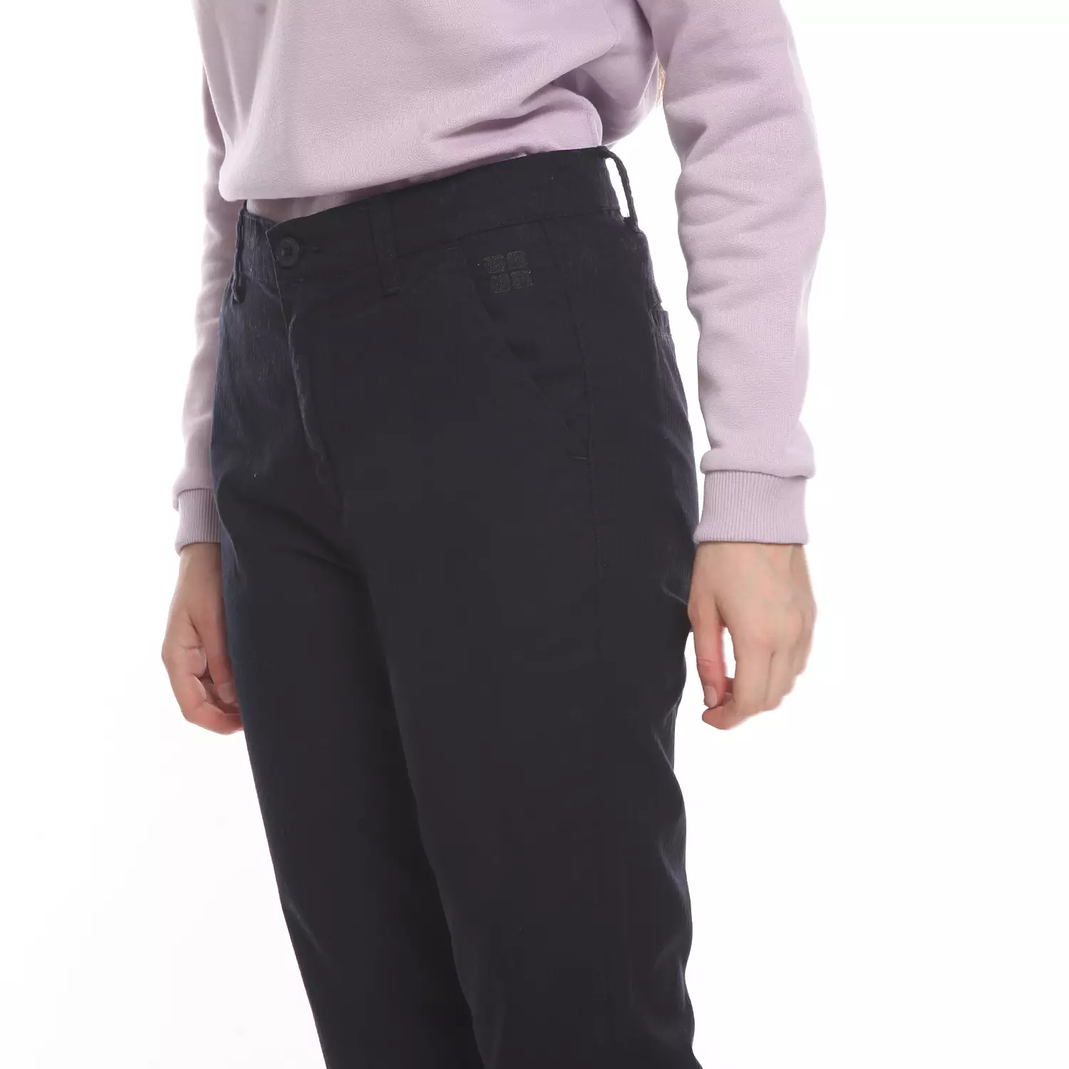 Insight celana panjang kain Wanita Navy B Nemesis Pants Planet Surf