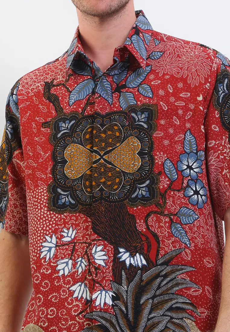 Hem Regular Fit Batik 4 Hati